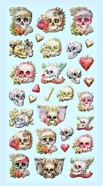 Softy Stickers bunt, Ghostrider